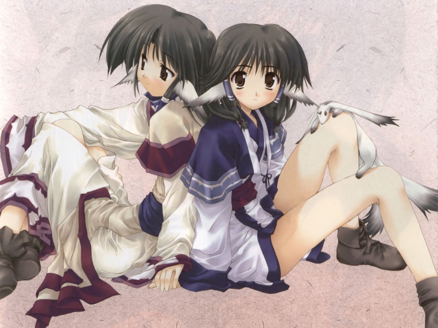 amaduyu_tatsuki animal_ears aruruu eruruu utawarerumono wallpaper