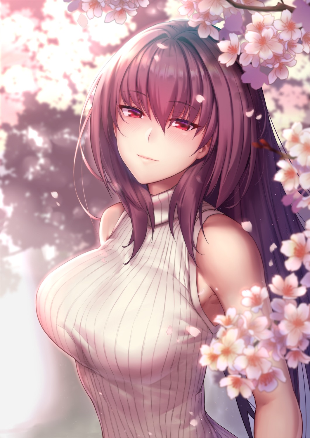 fate/grand_order lun7732 scathach_(fate/grand_order) sweater