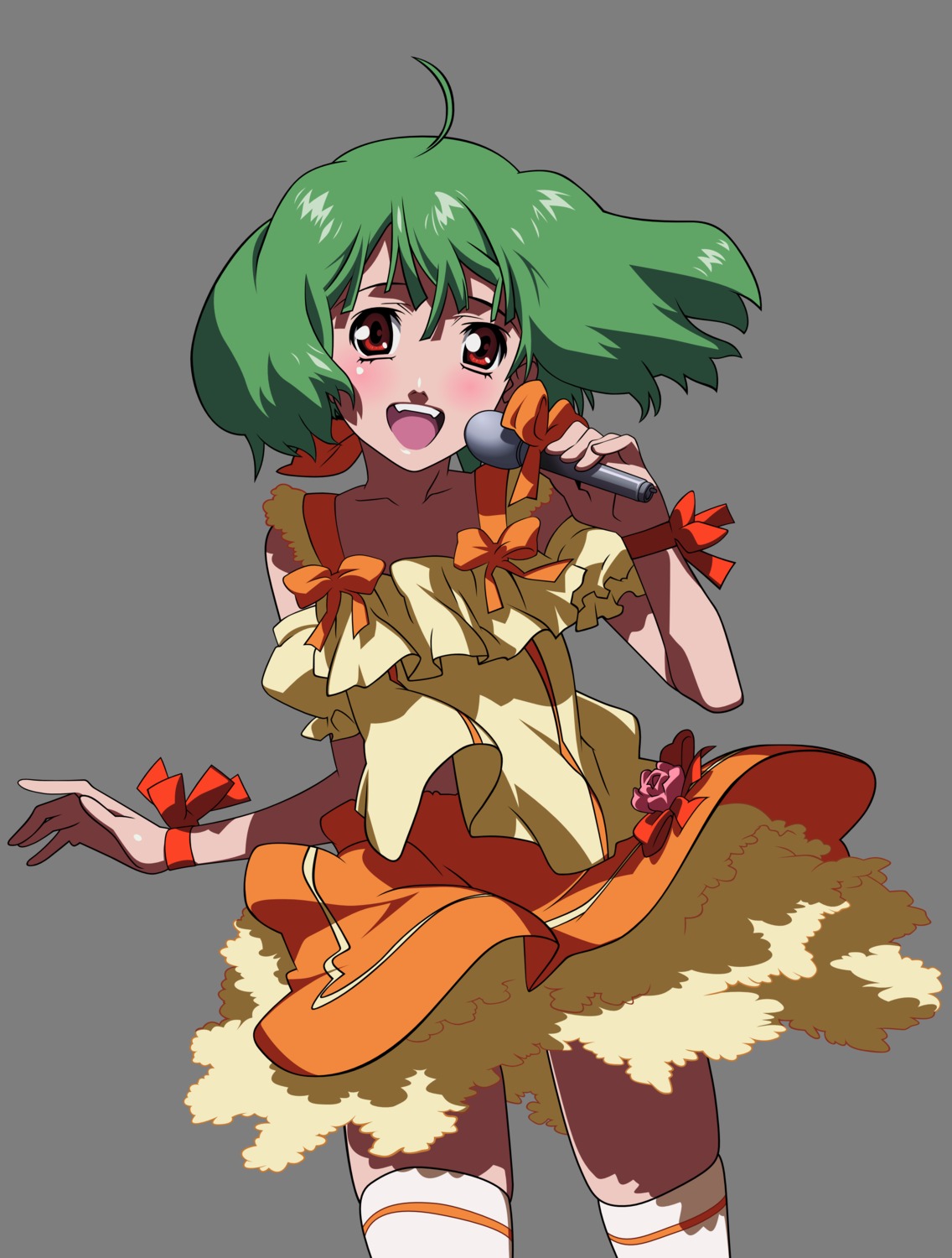 macross macross_frontier ranka_lee transparent_png vector_trace