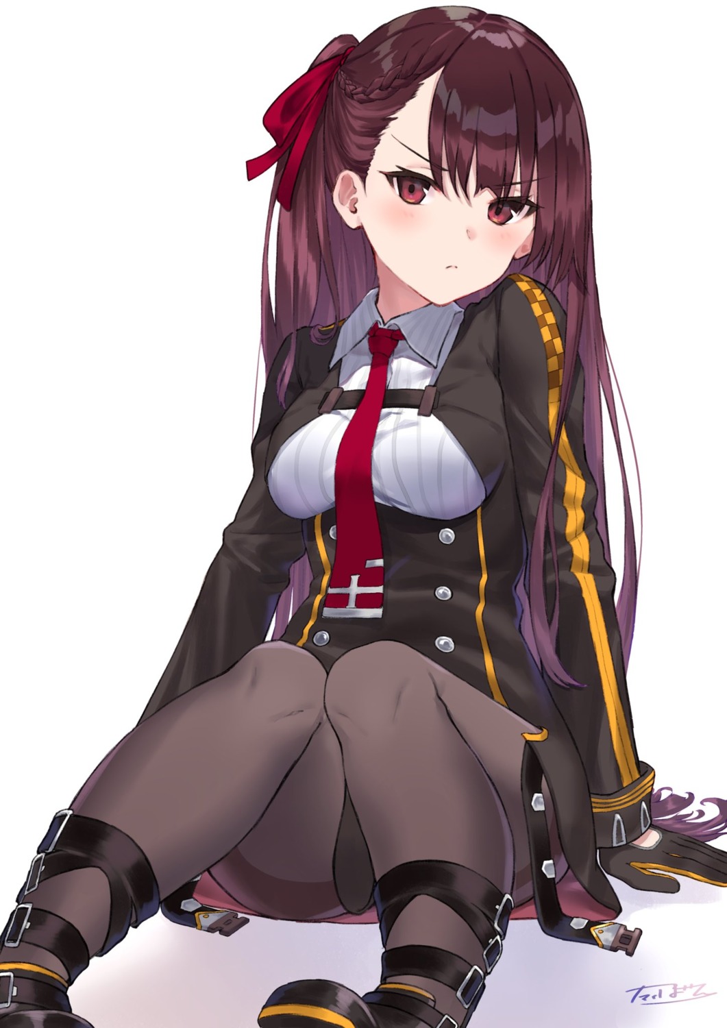 girls_frontline pantyhose takubon wa2000_(girls_frontline)