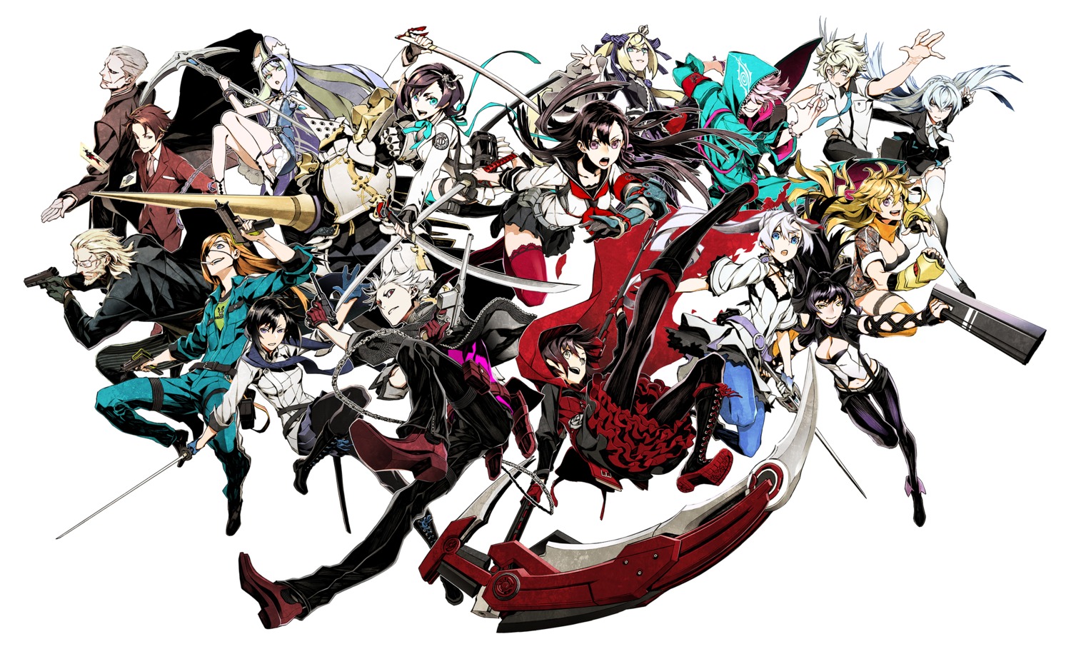 Yuuki 7th Dragon 7th Dragon Dogs Joker Game Kiznaiver Rwby Agata Katsuhira Badou Nails Blake Belladonna Fortuner 7th Dragon Fuyumine Naoto Haine Rammsteiner Hajime Tenga Kaminaga Mihai Mihaeroff Miyoshi Joker Game