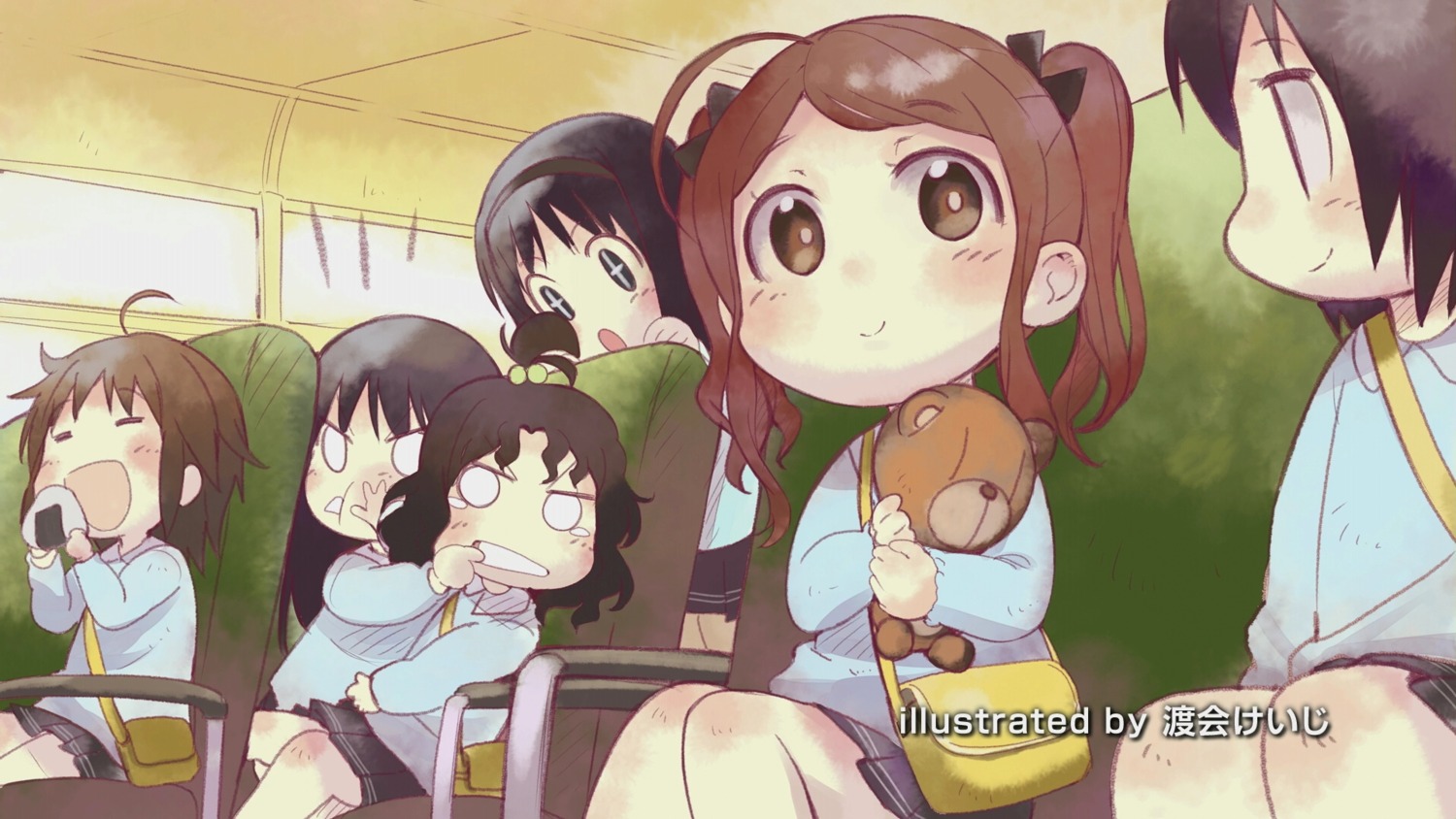 amagami ayatsuji_tsukasa cap chibi endcard morishima_haruka nakata_sae nanasaki_ai sakurai_rihoko tanamachi_kaoru wallpaper watarai_keiji