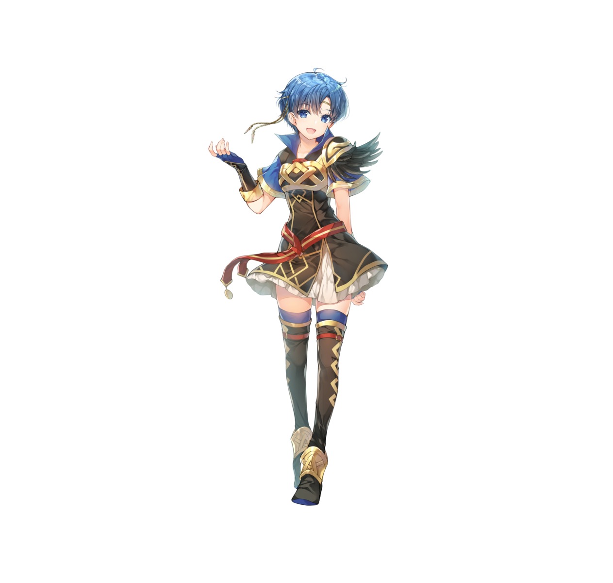 armor fire_emblem fire_emblem:_rekka_no_ken heels miwabe_sakura nintendo shanna thany thighhighs