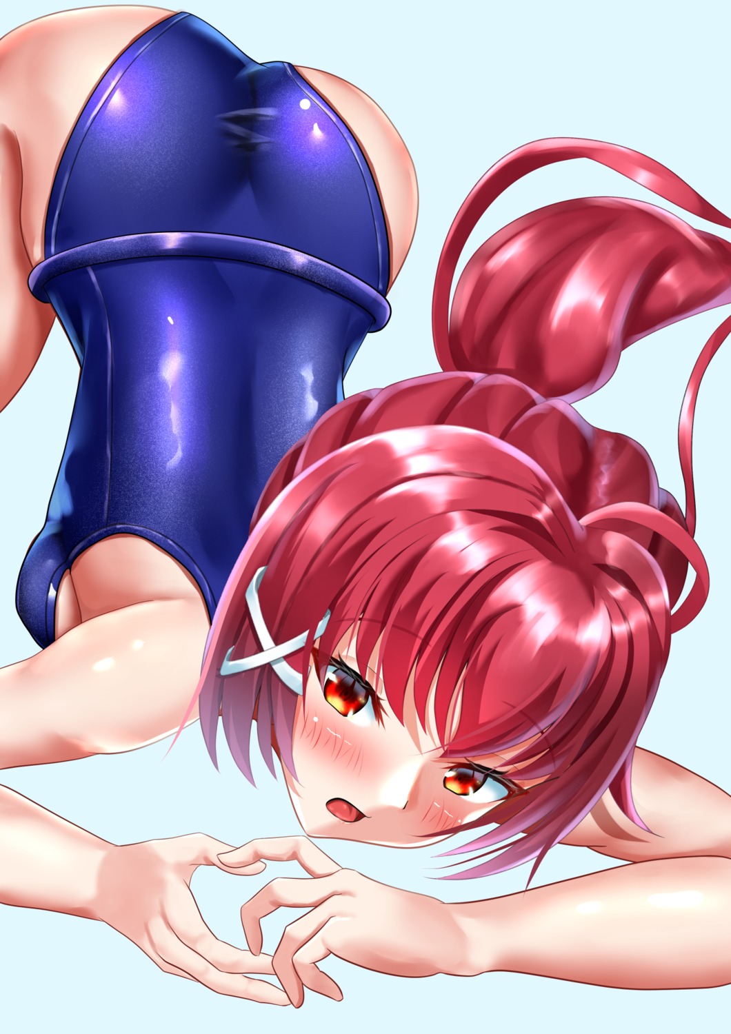 ass dorachan_r i-168_(kancolle) kantai_collection school_swimsuit swimsuits