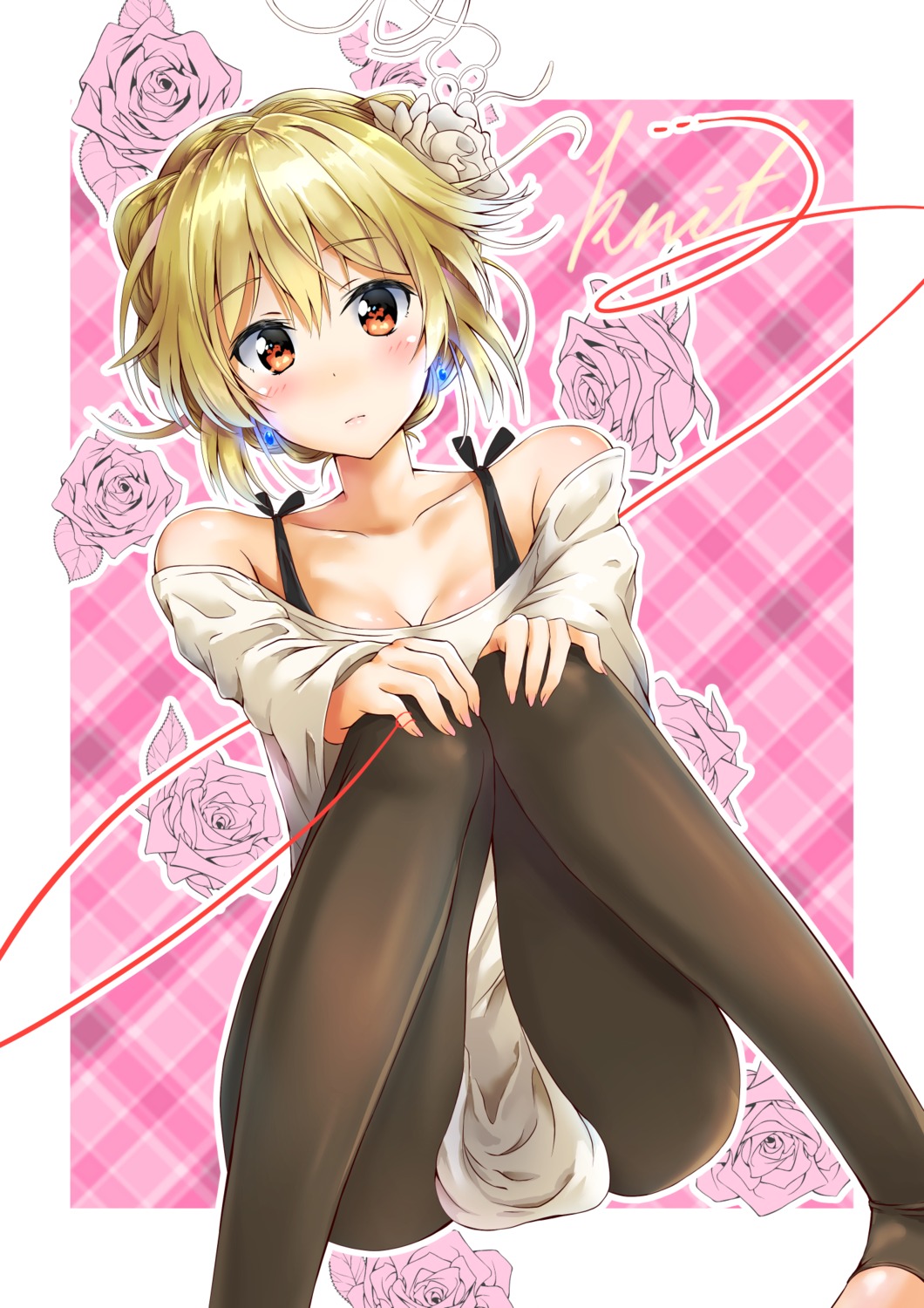 bemani cleavage kuria_(clear_trip_second) pantyhose