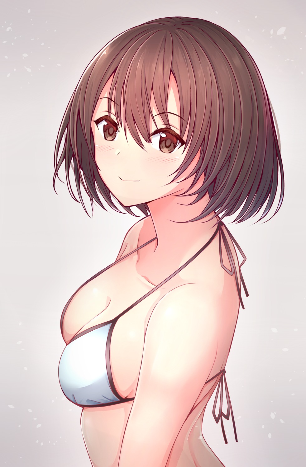 bikini_top cleavage karikura swimsuits