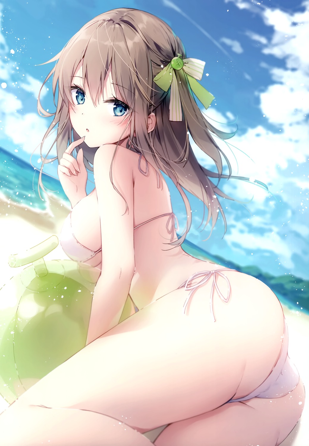 ass bikini haru_mochi mochizuki_shiina swimsuits