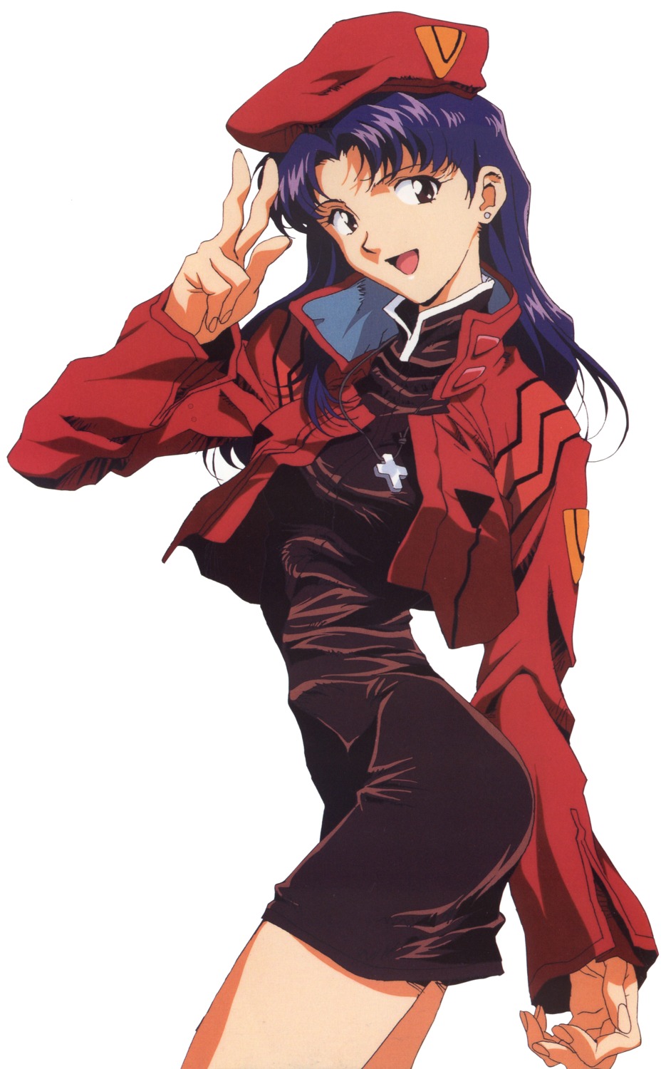 katsuragi_misato neon_genesis_evangelion uniform