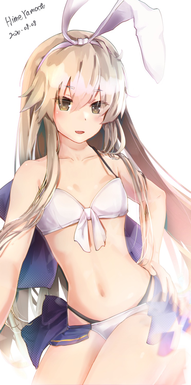 bikini himeyamato kantai_collection shimakaze_(kancolle) swimsuits