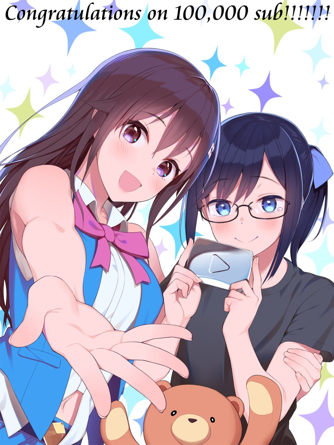 ankimo hololive lunch megane tokino_sora yuujin_a_(hololive)