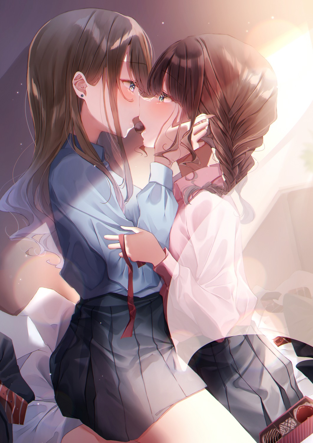 seifuku touki_matsuri valentine yuri