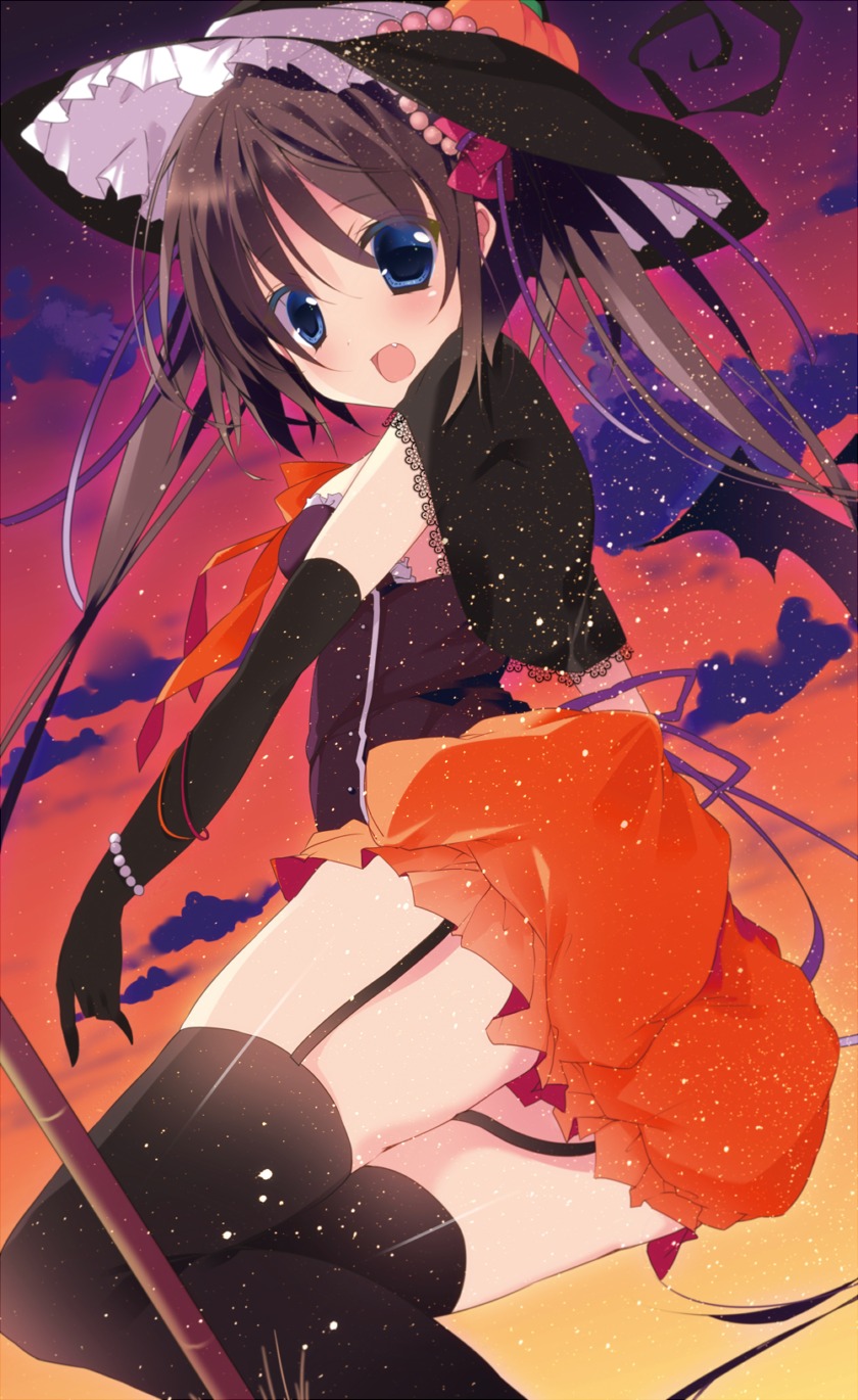 halloween stockings sushimekabu thighhighs witch