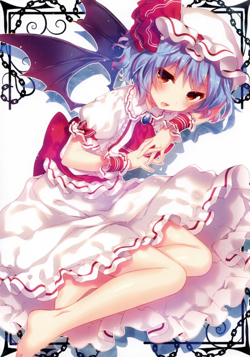 eterna remilia_scarlet riichu touhou wings