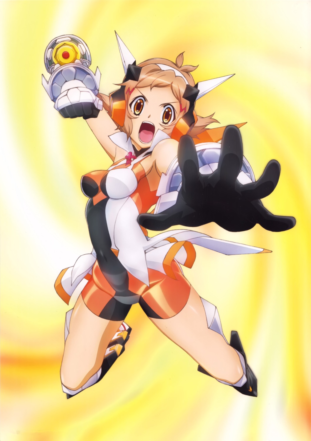 bodysuit headphones senki_zesshou_symphogear tachibana_hibiki