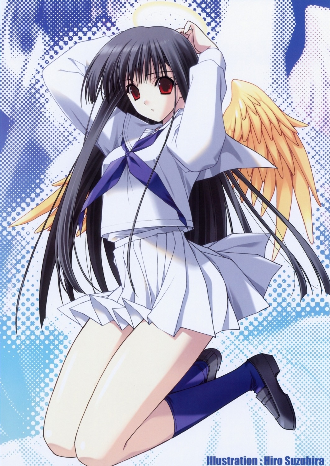 seifuku suzuhira_hiro wings