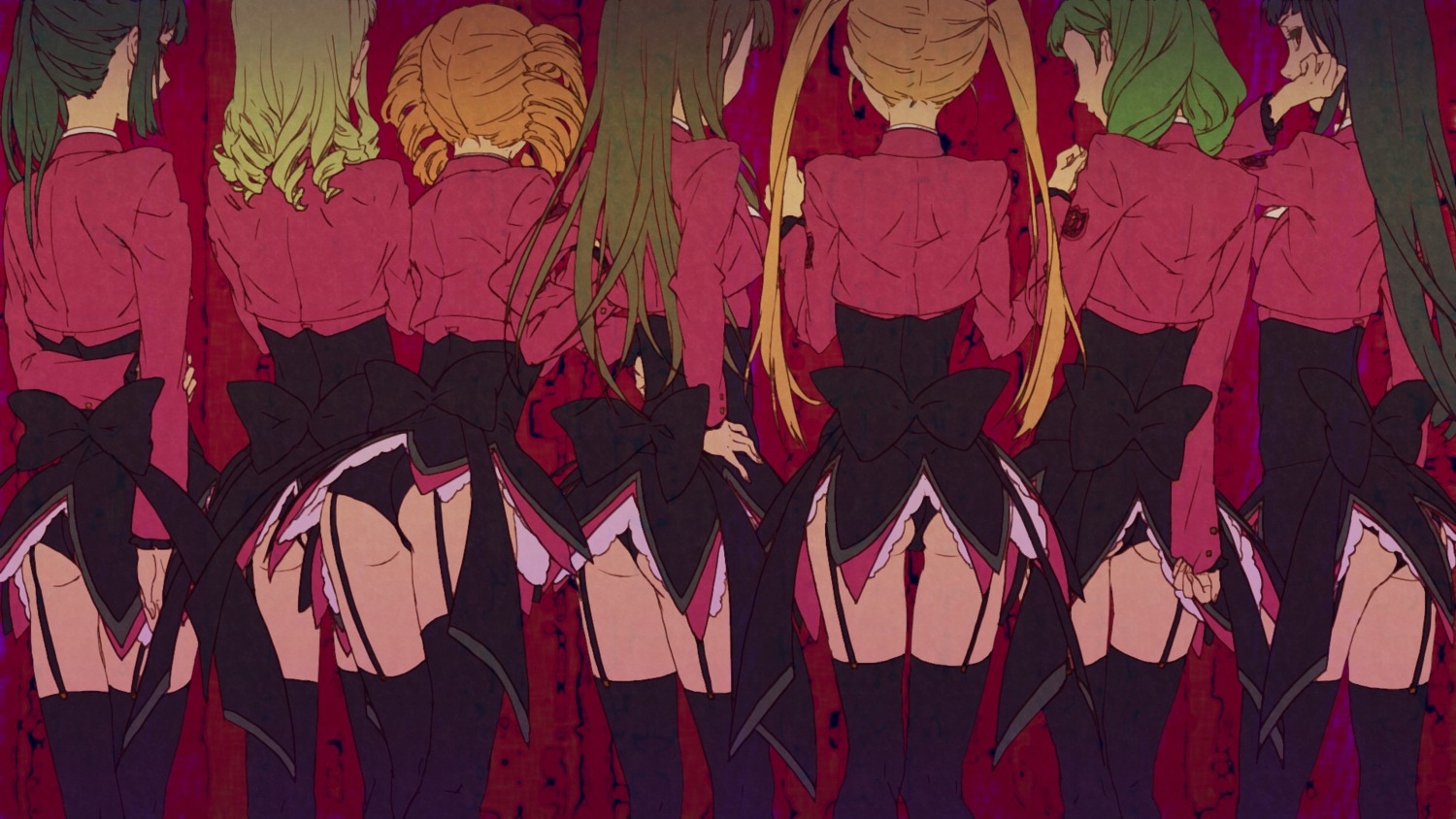 asmodeus ass beelzebub belphegor egawa_satsuki leviathan lucifer mammon pantsu satan stockings thighhighs umineko_no_naku_koro_ni wallpaper