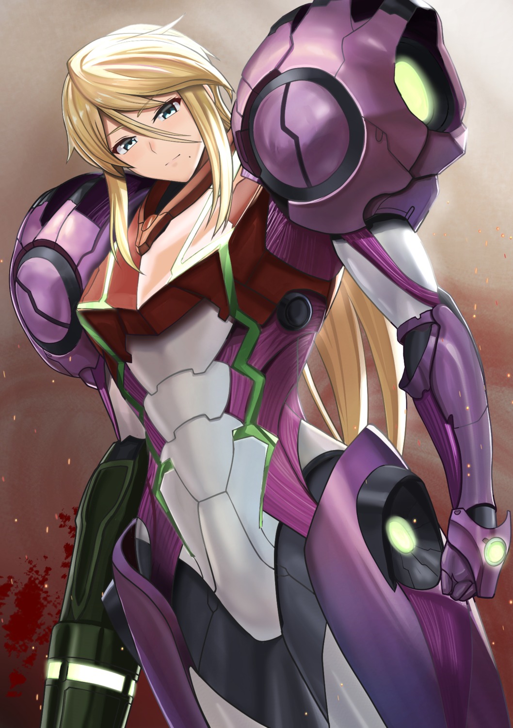 armor bodysuit higofushi metroid metroid_prime samus_aran weapon