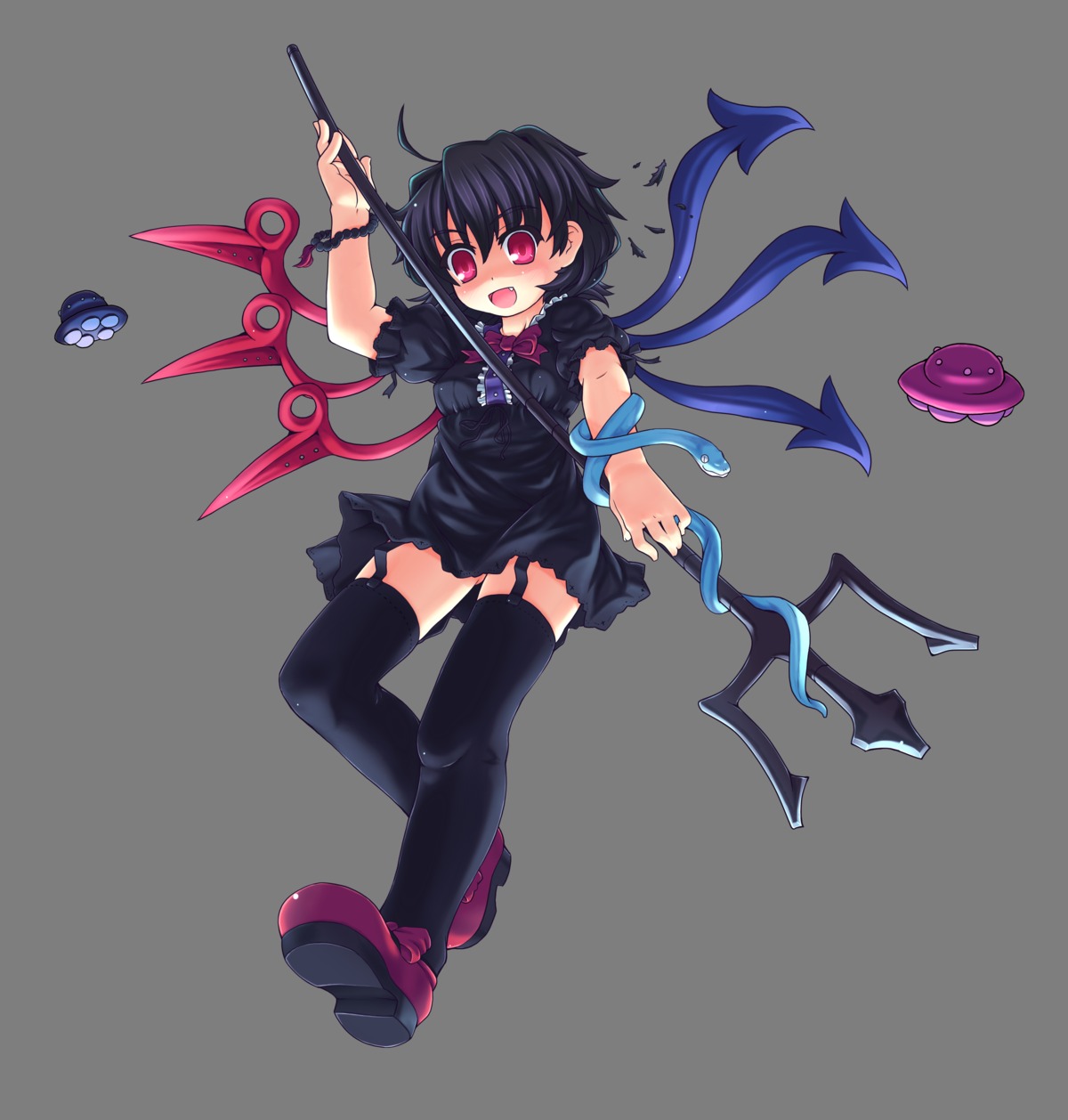 etogami_kazuya houjuu_nue touhou transparent_png