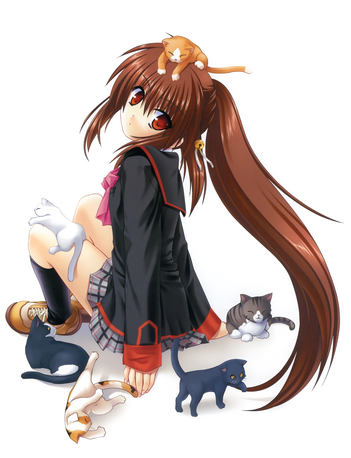 key little_busters! na-ga natsume_rin neko possible_duplicate seifuku