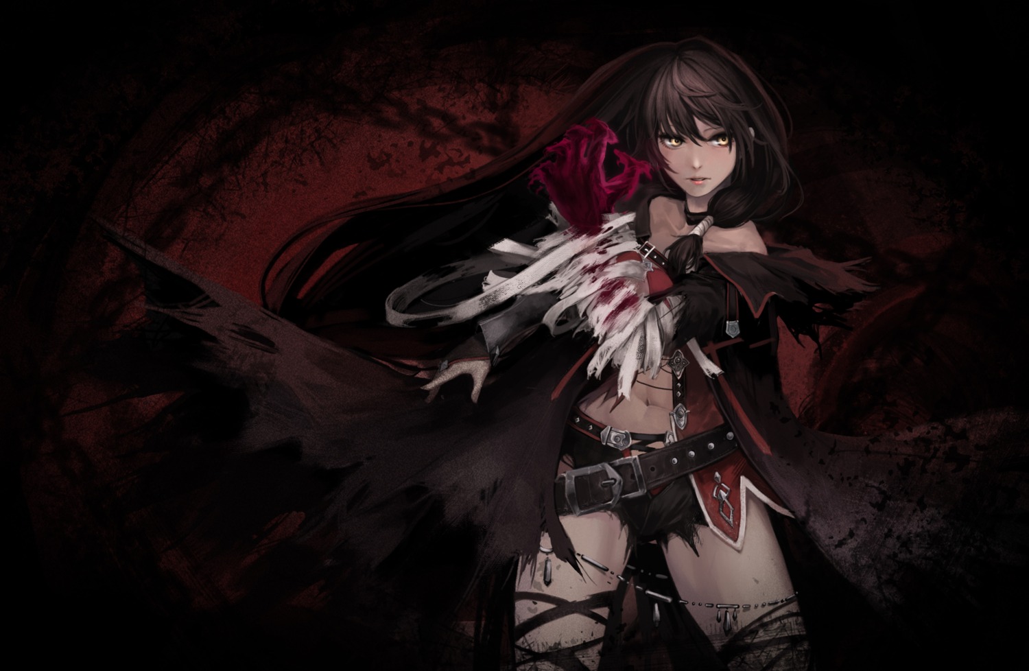 bandages tales_of tales_of_berseria torn_clothes tunamayo_(dsasd751) velvet_crowe