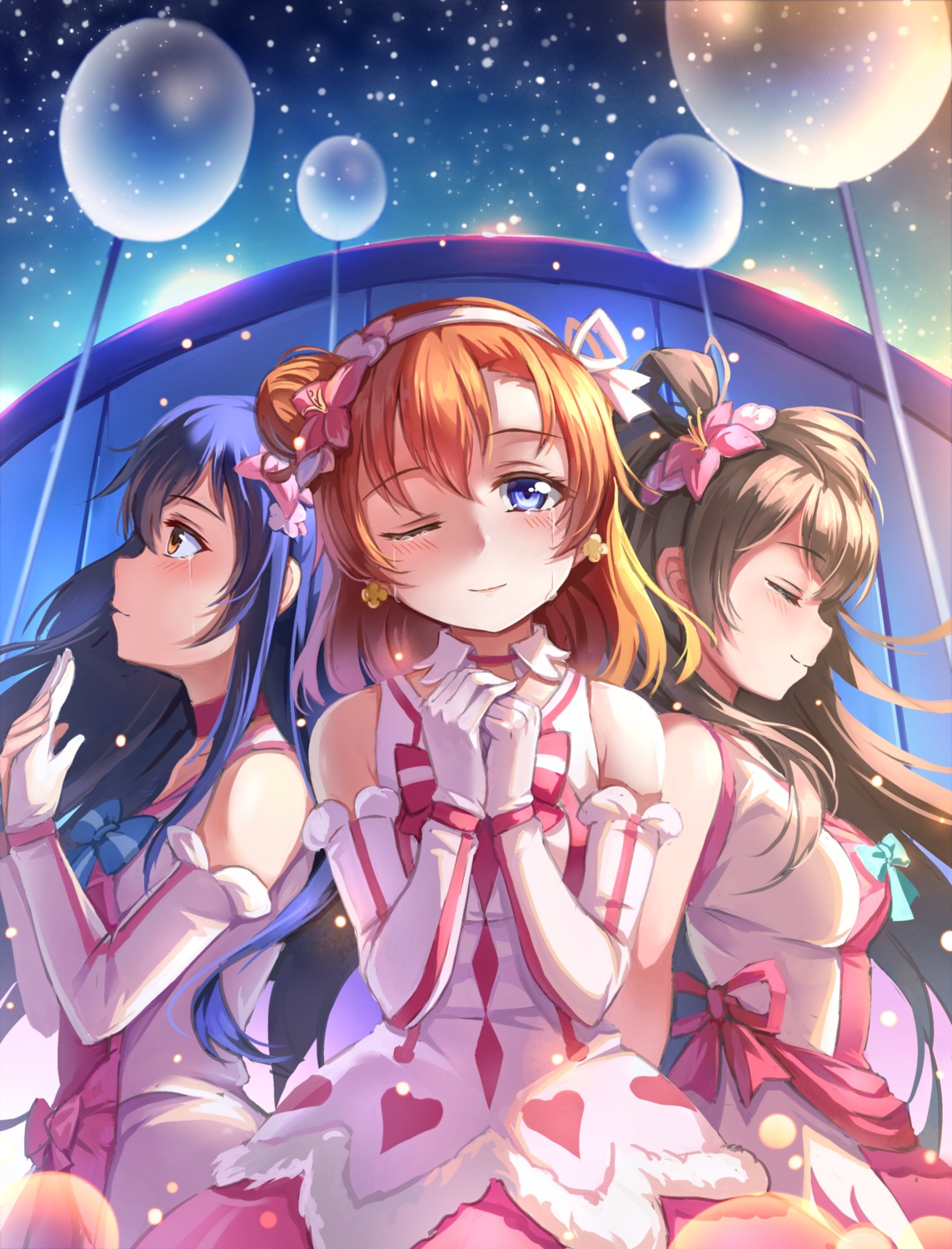 dress kousaka_honoka love_live! miazi_yayo minami_kotori sonoda_umi