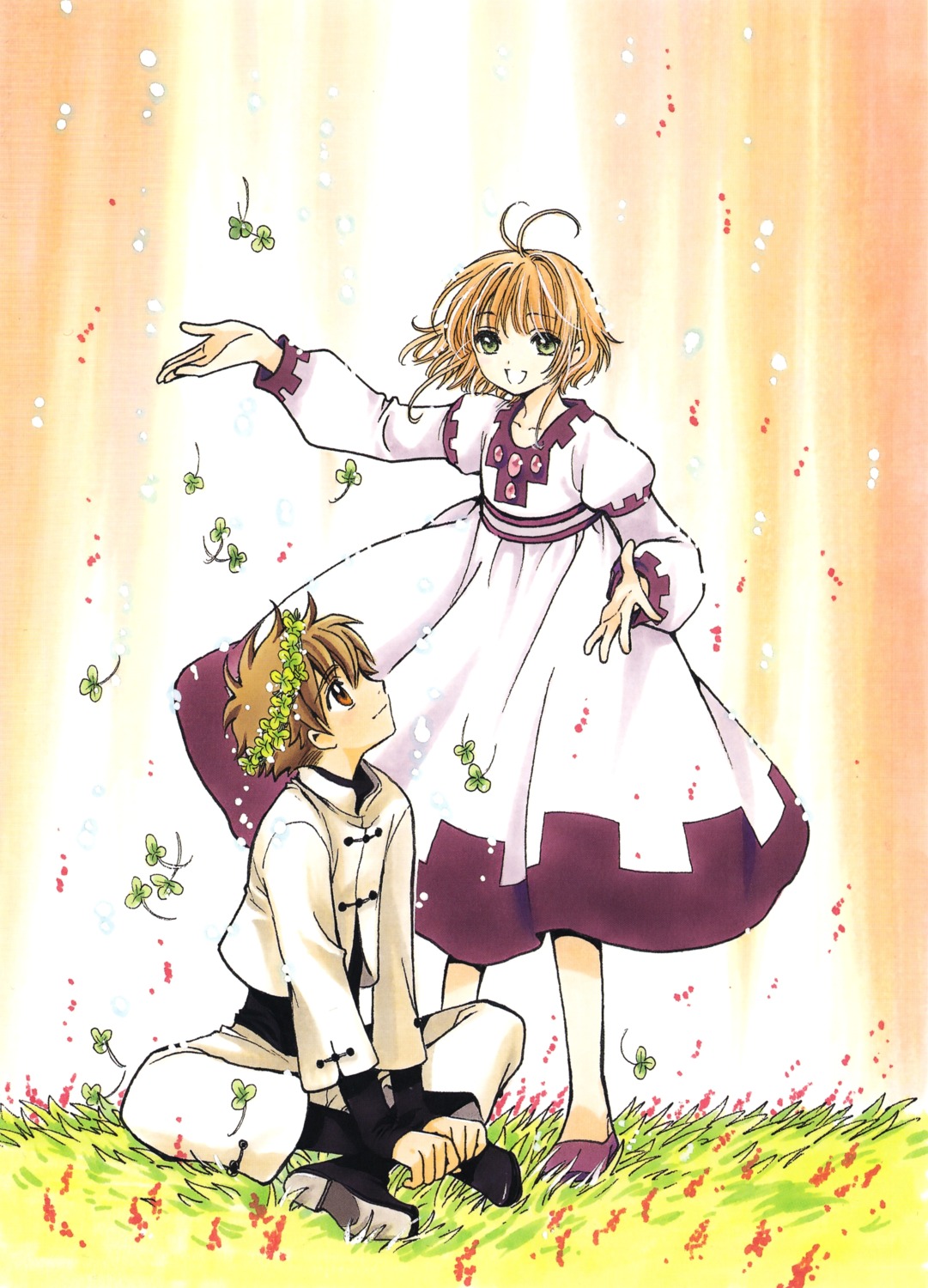 clamp kinomoto_sakura li_syaoran tsubasa_reservoir_chronicle