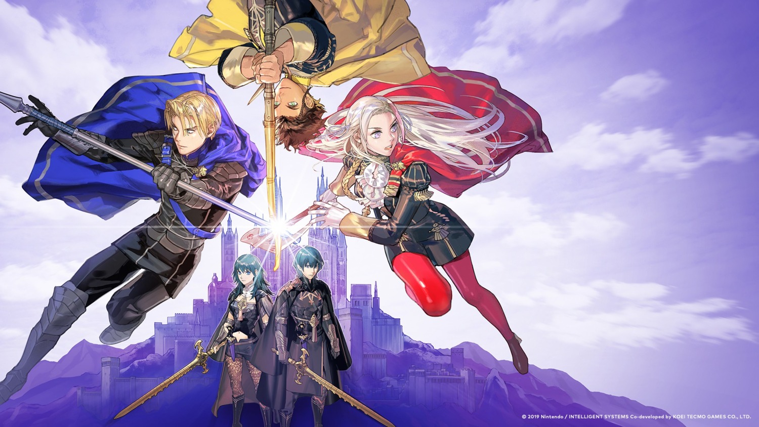 nintendo kurahana chinatsu fire emblem fire emblem three houses byleth ...