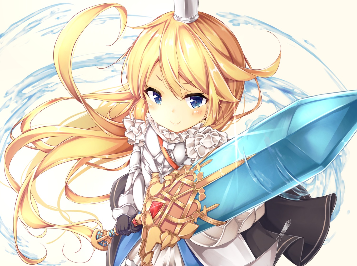 armor charlotta_(granblue_fantasy) granblue_fantasy meimei_(suiginto6106) sword