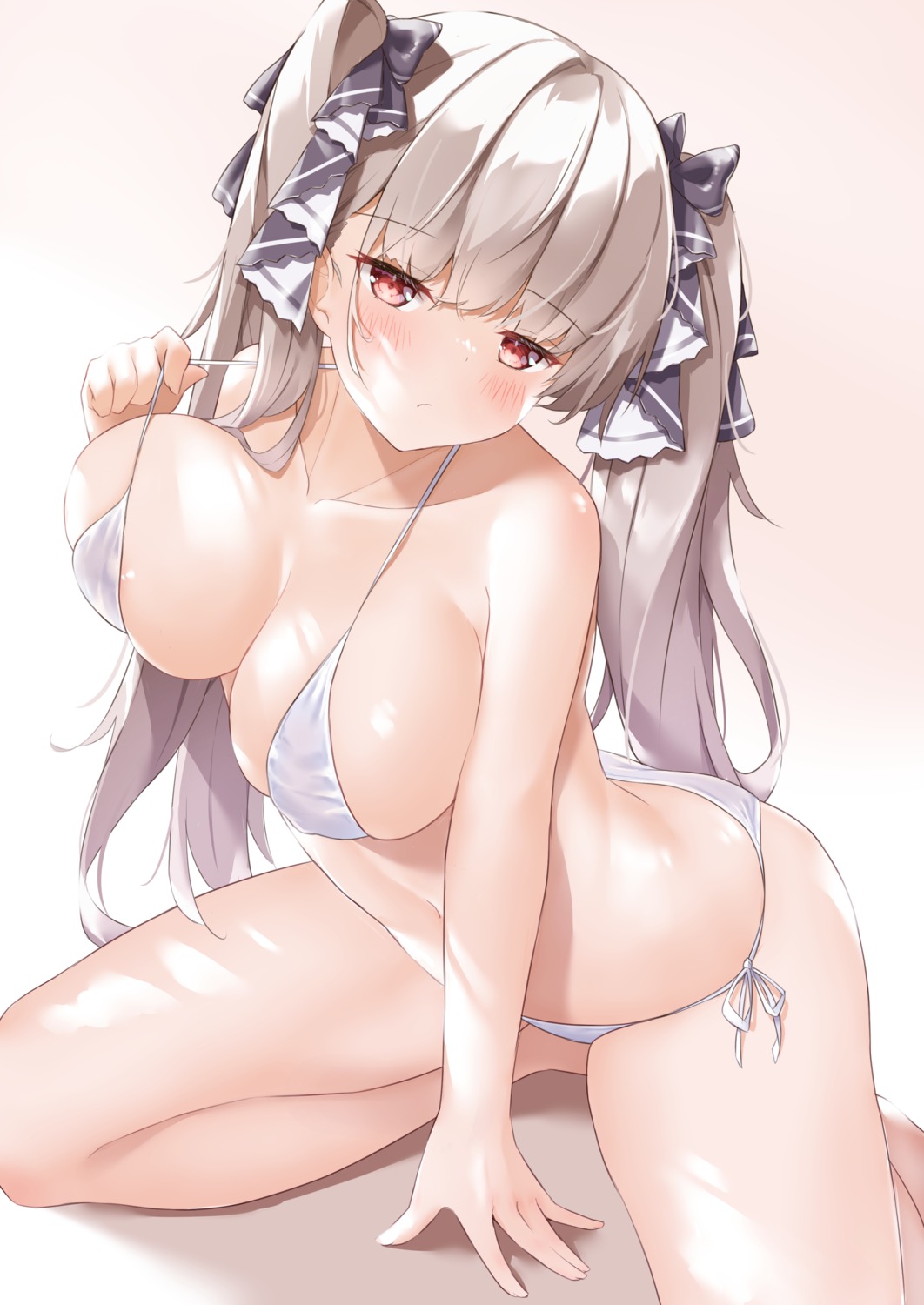 areola azur_lane bikini classic_(zildjian33) formidable_(azur_lane) swimsuits undressing