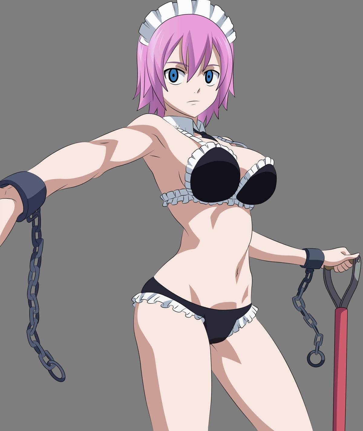 bikini fairy_tail maid swimsuits transparent_png vector_trace virgo_(fairy_tail)