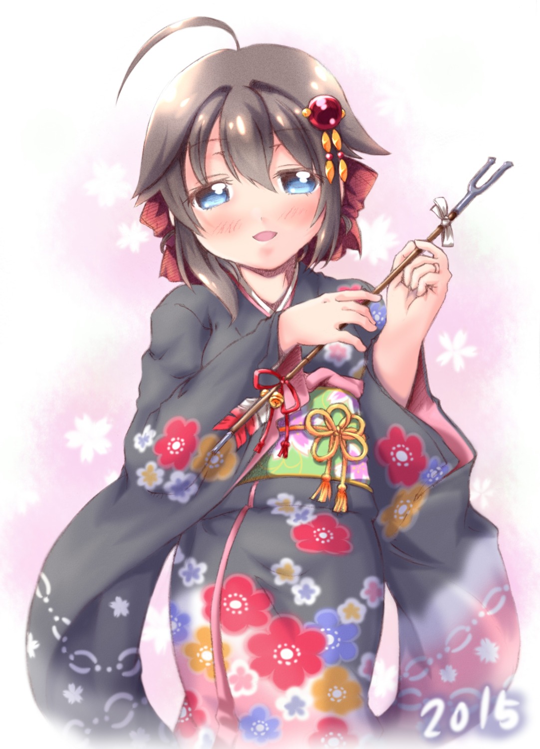 japanese_clothes kanon_(kurogane_knights) kantai_collection shigure_(kancolle)