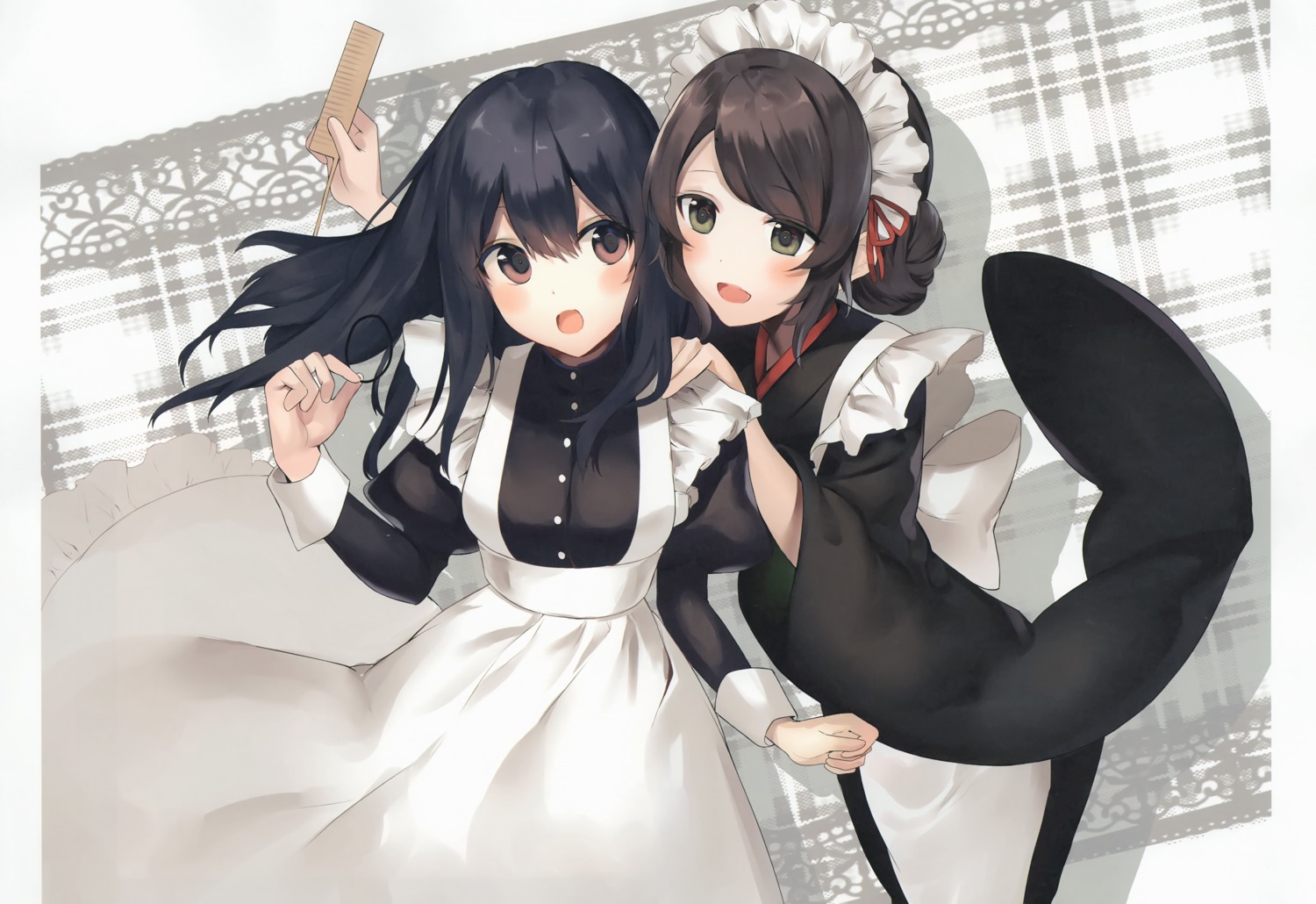 burittohiroba kouyafu maid wa_maid yuri