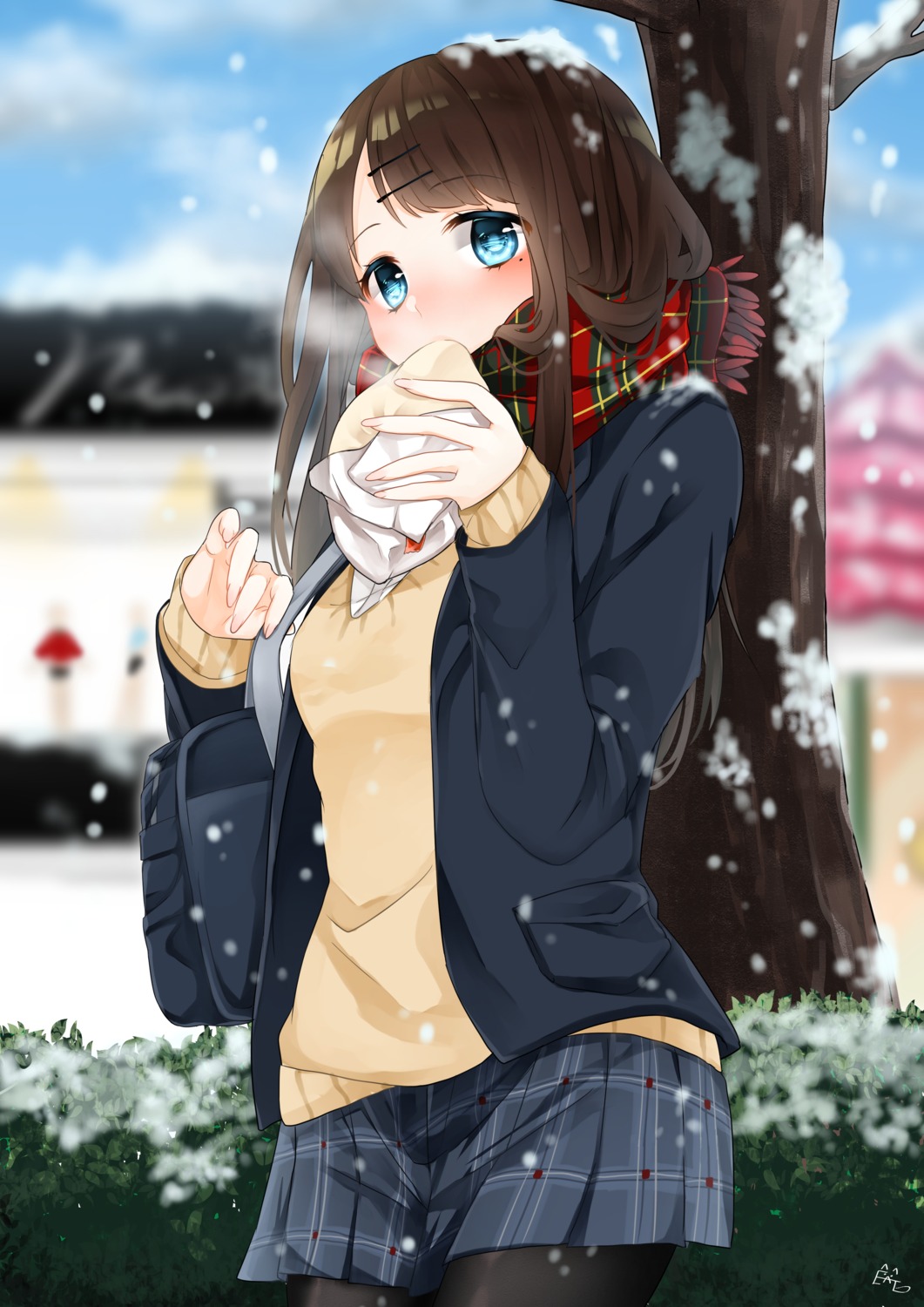 etto_eat pantyhose seifuku sweater