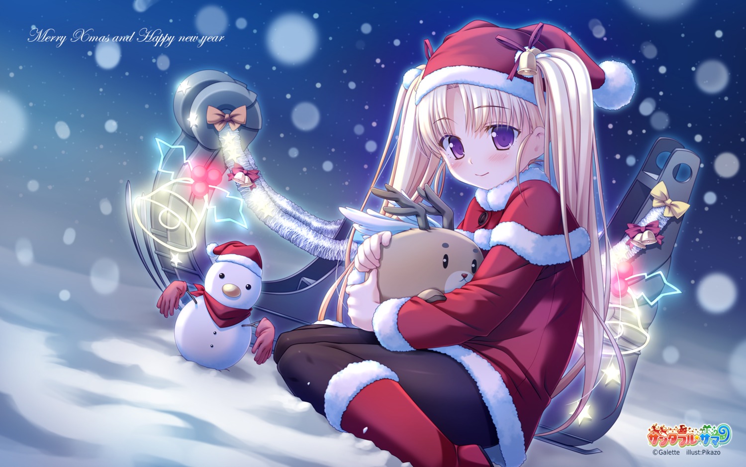 christmas galette nicole_(santaful☆summer) pantyhose pikazo santaful☆summer