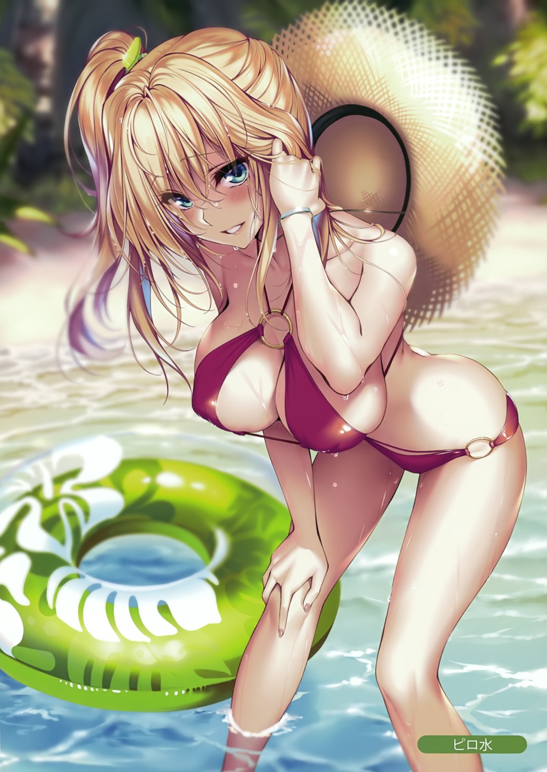 bikini piromizu swimsuits wet