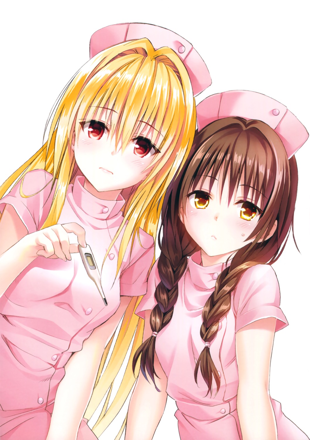 golden_darkness nurse to_love_ru to_love_ru_darkness yabuki_kentarou yuuki_mikan