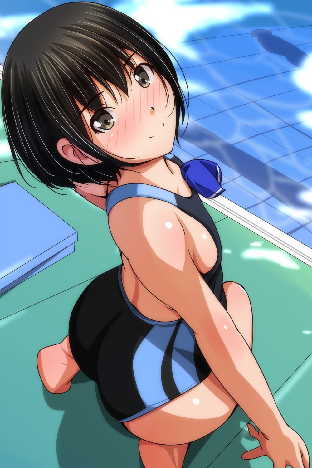 ass loli matsunaga_kouyou swimsuits