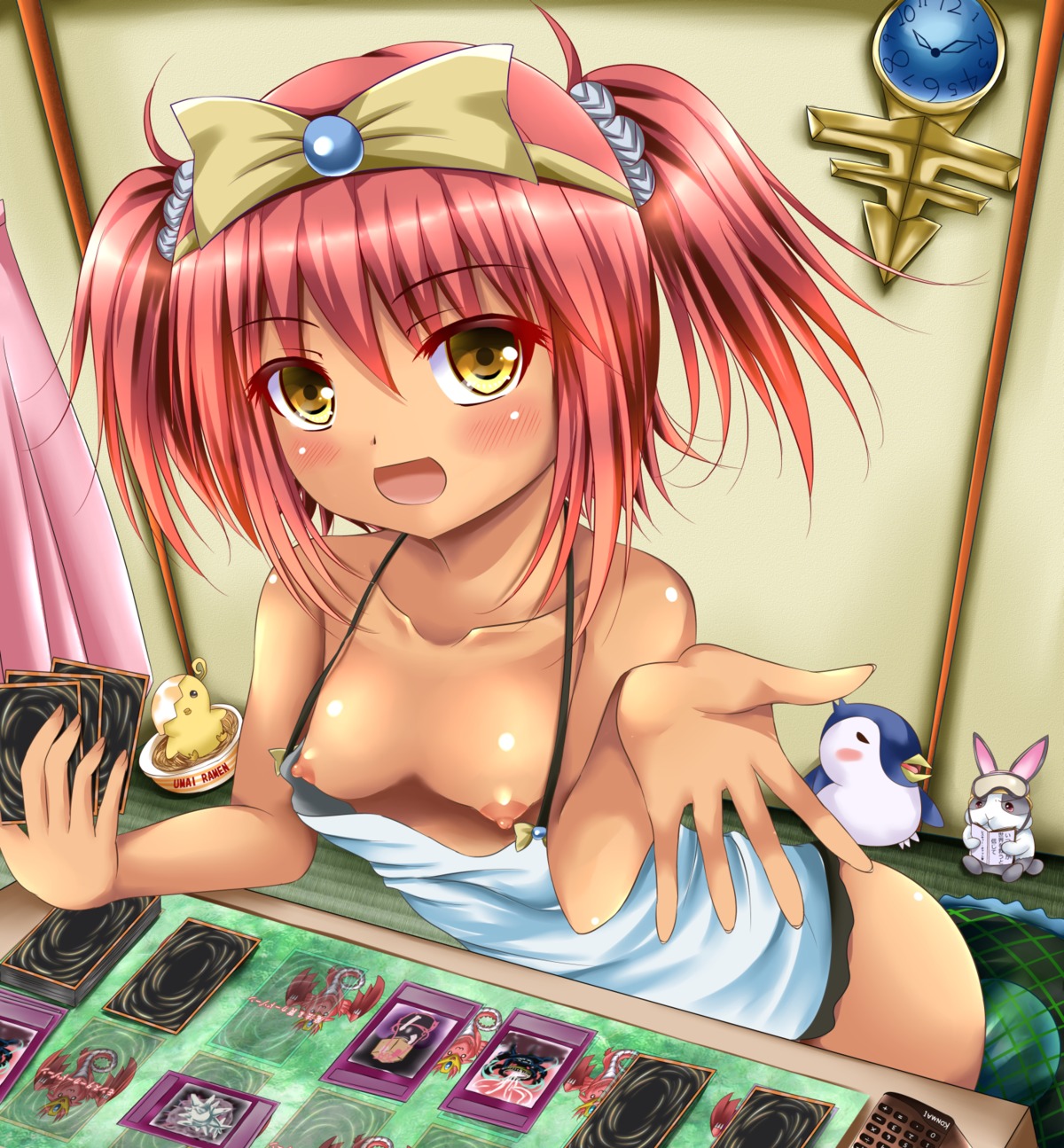 breasts lingerie nipples tagme yugioh yugioh_gx_tag_force