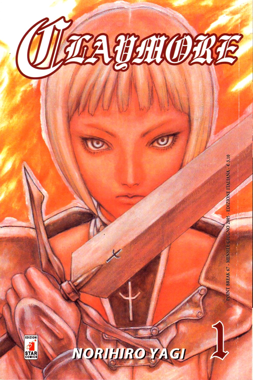 armor clare claymore sword yagi_norihiro