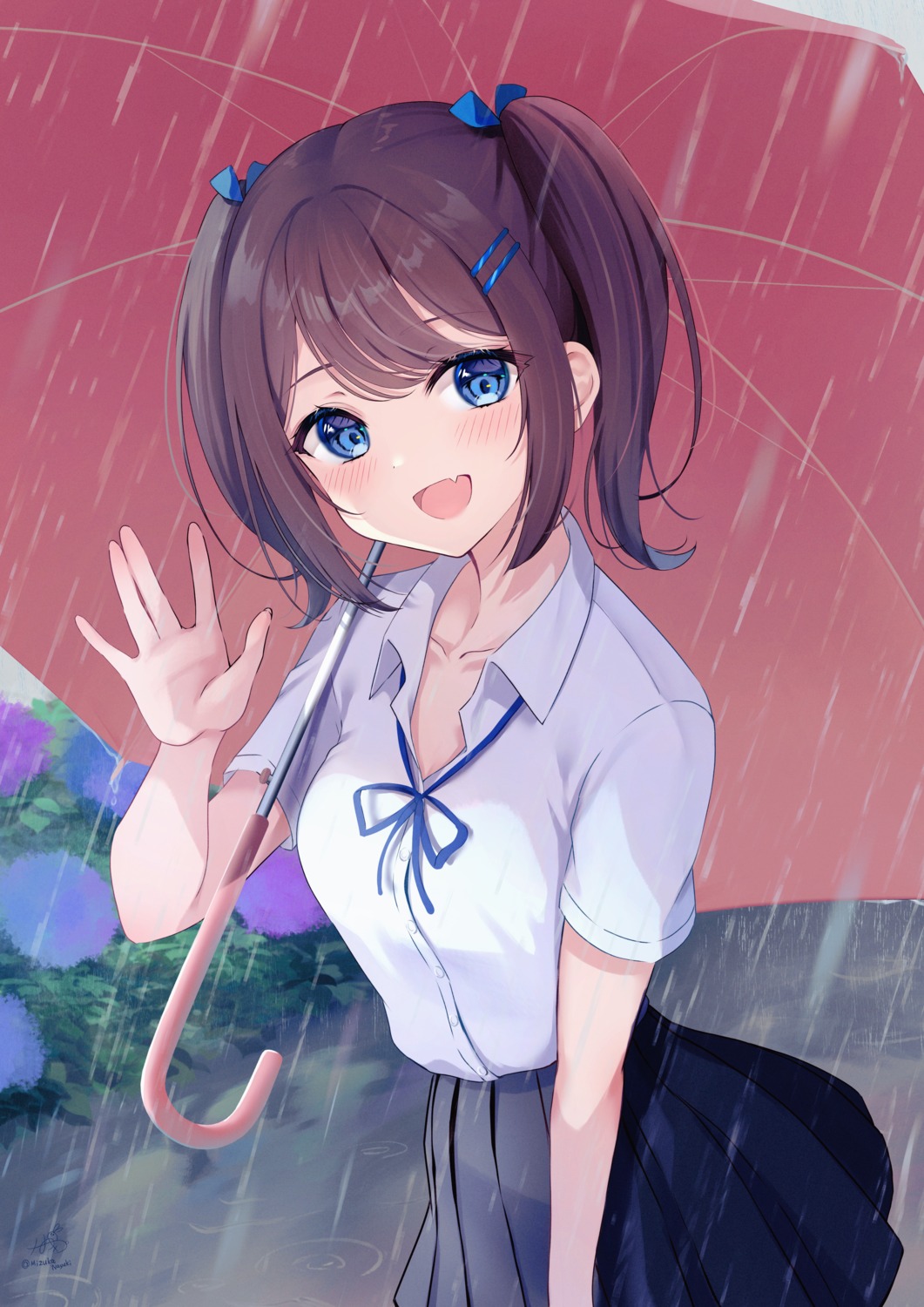 mizukanayuki seifuku umbrella