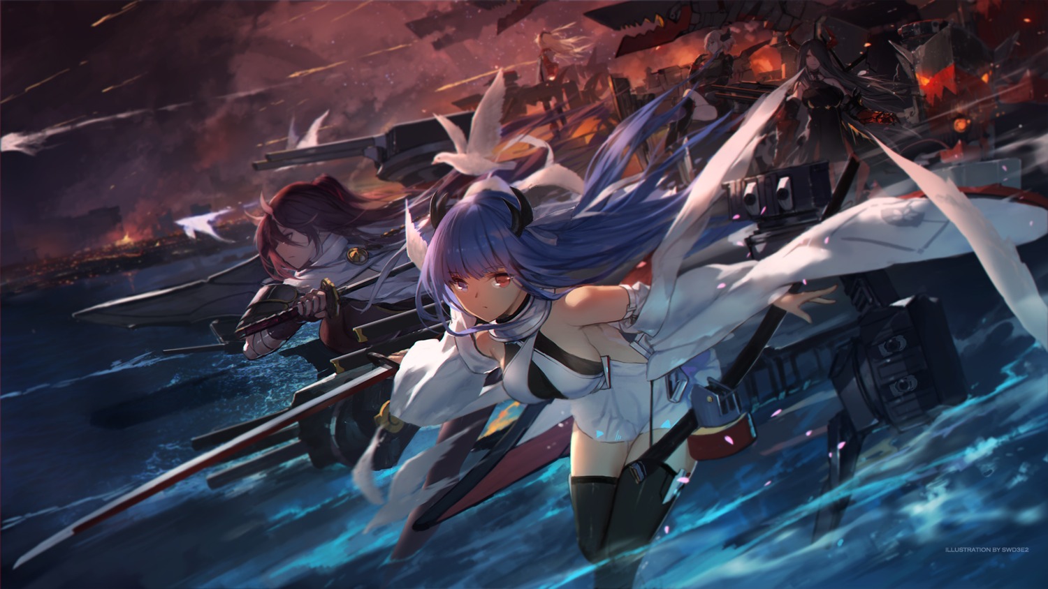 swd3e2 azur lane admiral hipper (azur lane) friedrich der ...