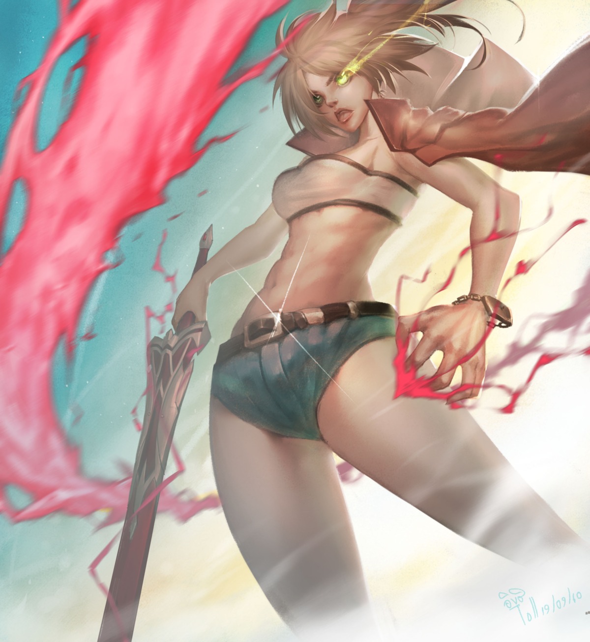 fate/apocrypha fate/stay_night mordred_(fate) sword tolllrin-senpai