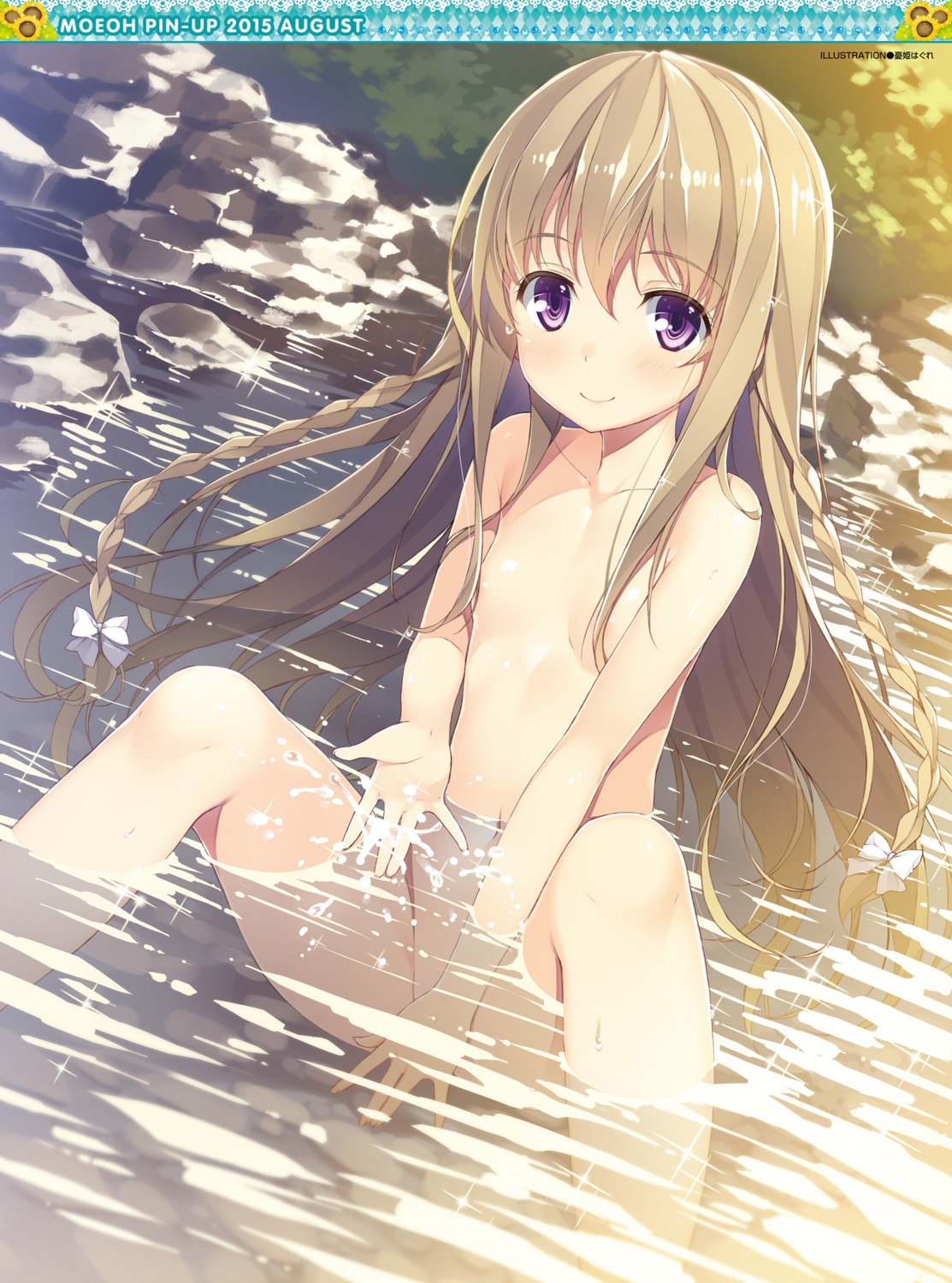 areola digital_version loli naked wet yuuki_hagure