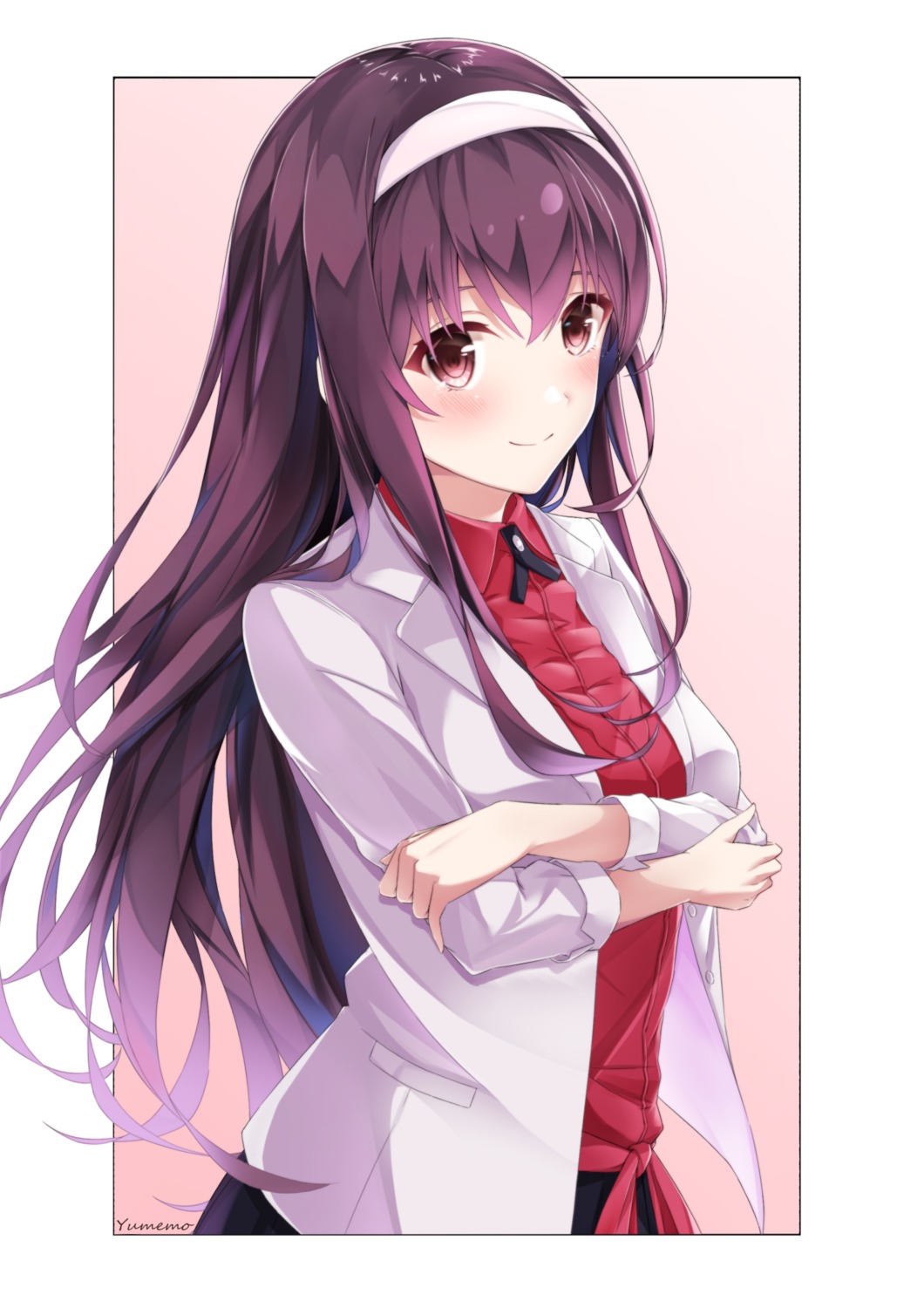 breast_hold kasumigaoka_utaha saenai_heroine_no_sodatekata yumemo