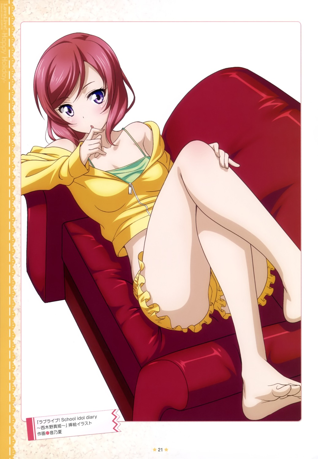 love_live! love_live!_(series) nishikino_maki otono_natsu