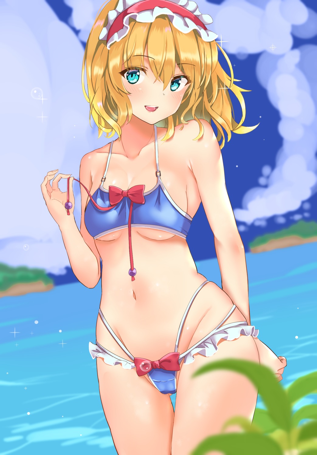 alice_margatroid bikini cameltoe fujiko_(emnprmn) swimsuits touhou