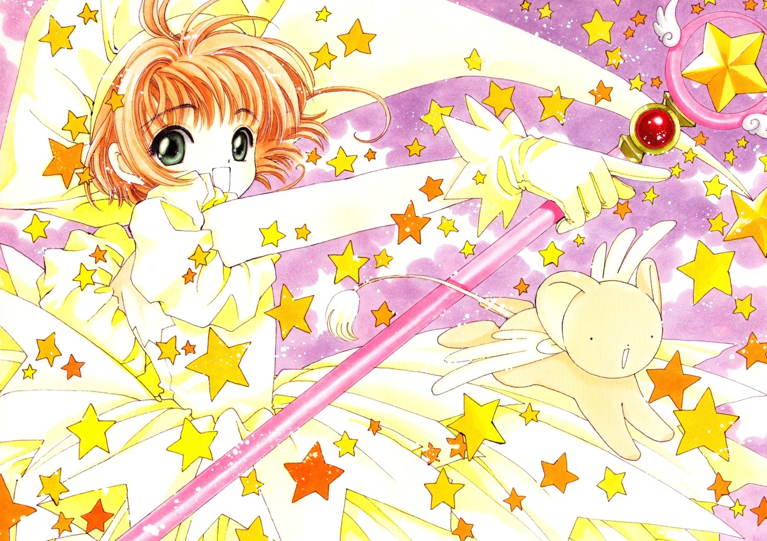 card_captor_sakura clamp fixed kerberos kinomoto_sakura