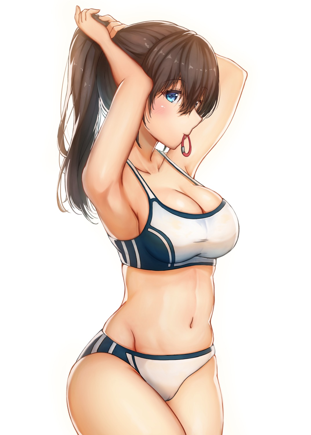 aiban buruma cameltoe cleavage gym_uniform sagisawa_fumika the_idolm@ster the_idolm@ster_cinderella_girls