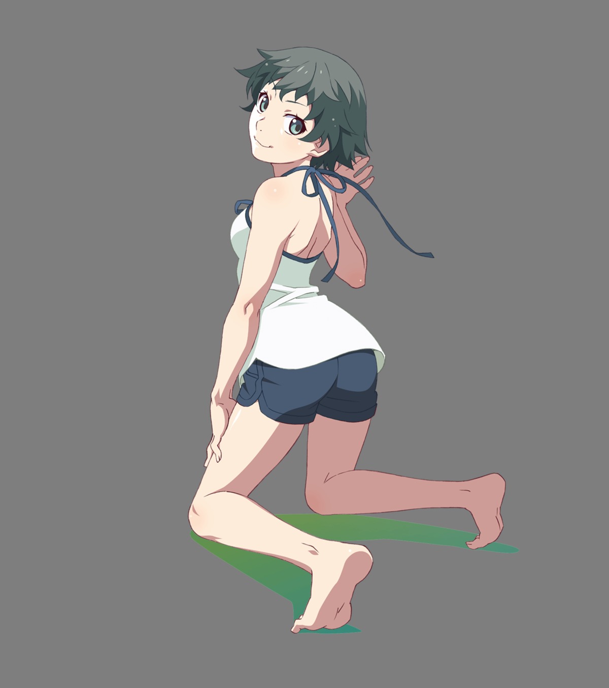 ass feet monogatari_(series) oikura_sodachi owarimonogatari transparent_png watanabe_akio