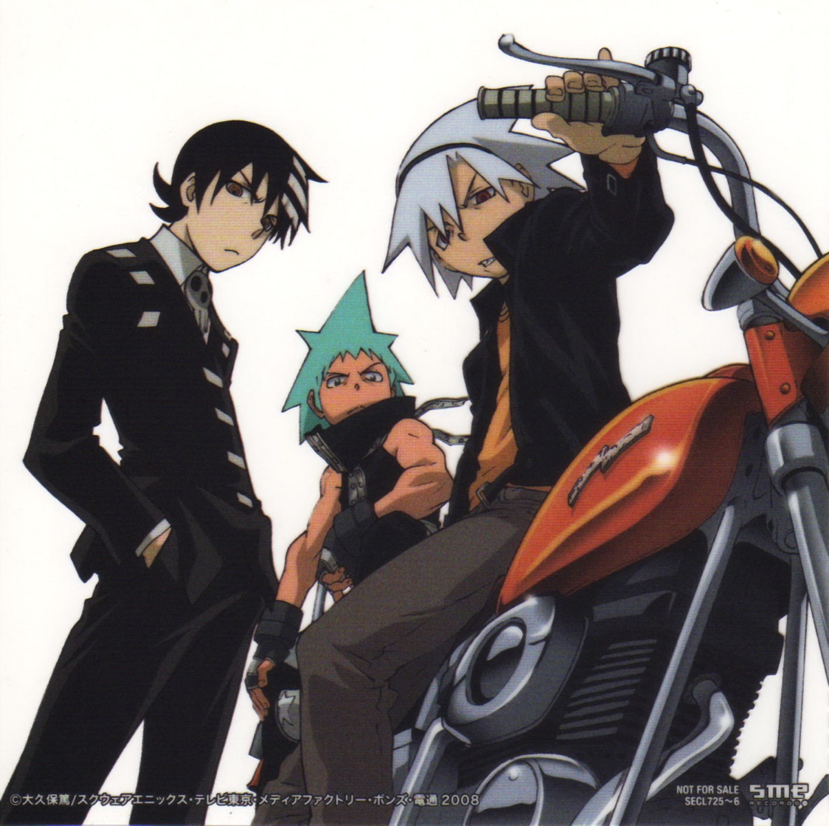 black_star death_the_kid male screening soul_eater soul_eater_(character)